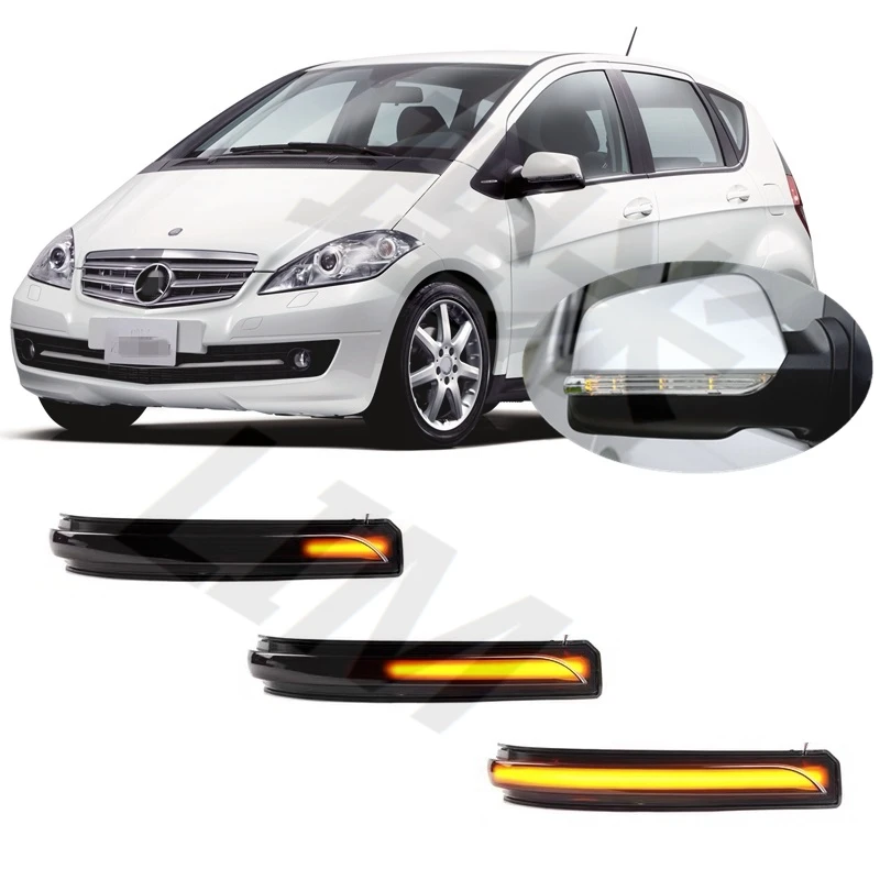 

Для Mercedes Benz A Class W169 2008 2009 2010 2011 2012 Facelift, Динамический светодиодный указатель поворота