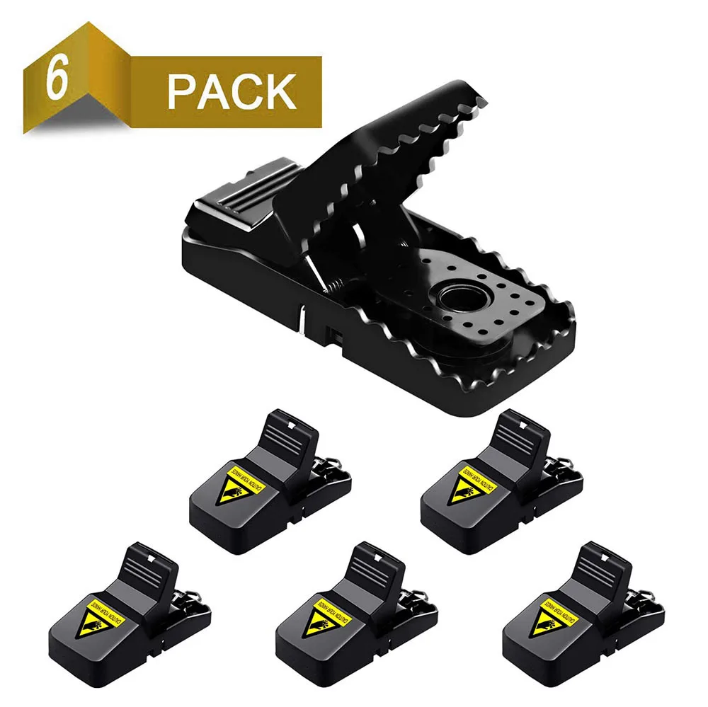 

6Pcs Reusable Rat Catching Mice Mouse Traps Mousetrap Bait Rodent Mouse Trap For Home