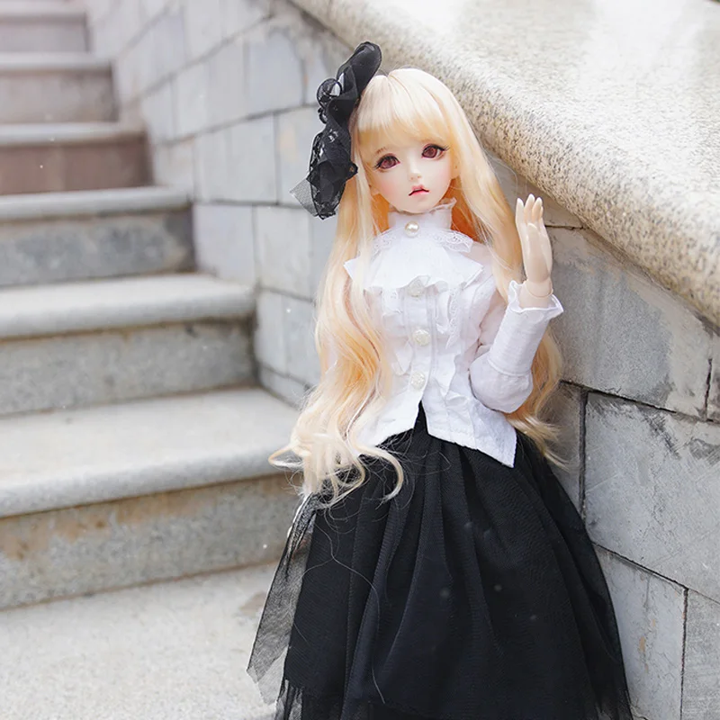 1/3 1/4 1/6 Bjd парик модный волнистый мохеровый провод SD для BJD куклы|Куклы| |