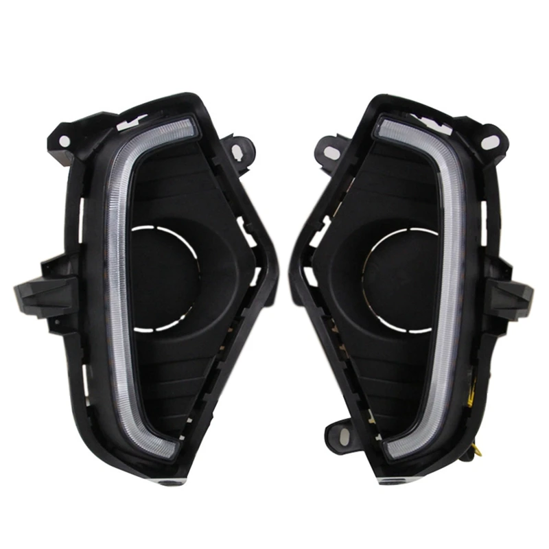 

New2Pcs для Toyota Rongfang RAV4 2020 трехцветный дневной ходовой светильник, противотуманный светильник