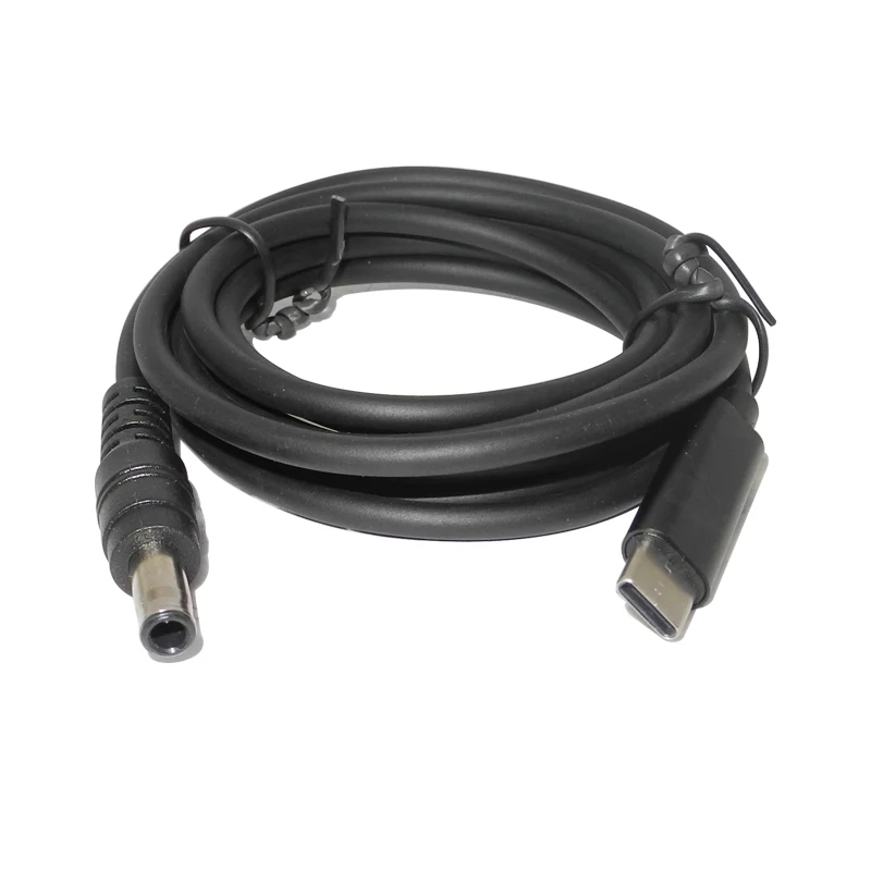 

Адаптер питания постоянного тока для ноутбука, преобразователь с разъемом USB Type-C, зарядный кабель, шнур USB C до 5,5*3,0 мм, штекерное зарядное уст...