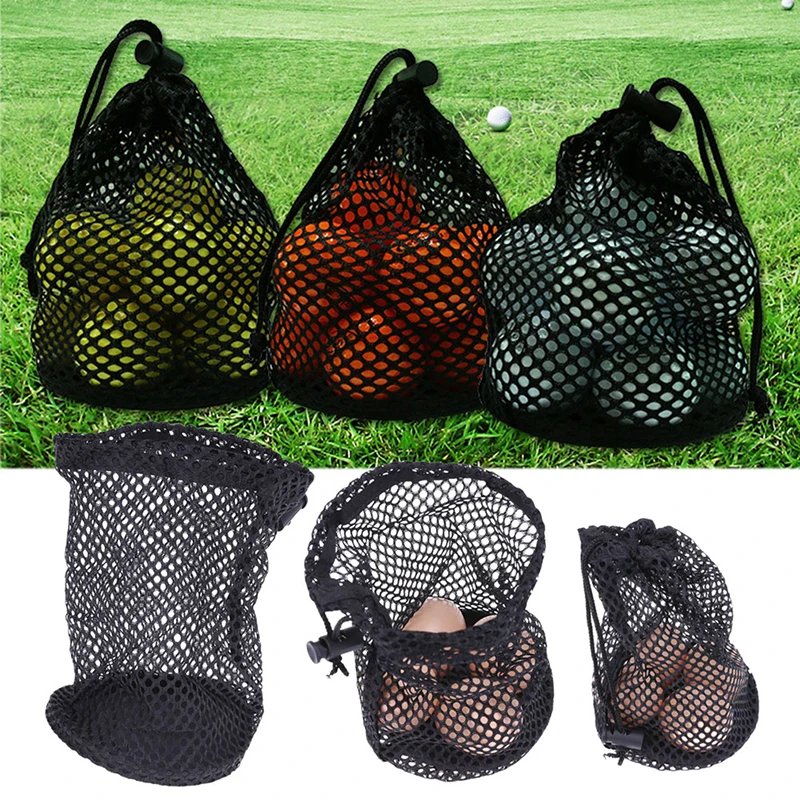 

Outdoor Sports Golf Net Bag Nylon Mesh Practical Accessories Storage Bag 12-16 Grain Package Without Ball