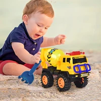beach toy cars engineering vehicles car models inertia back to the car summer sand play outdoor tools water game beach toys