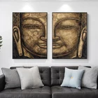 Буддизм Искусство Холст Живопись постер с Буддой и принты картины Современные настенные картины для гостиной домашний Декор без рамки