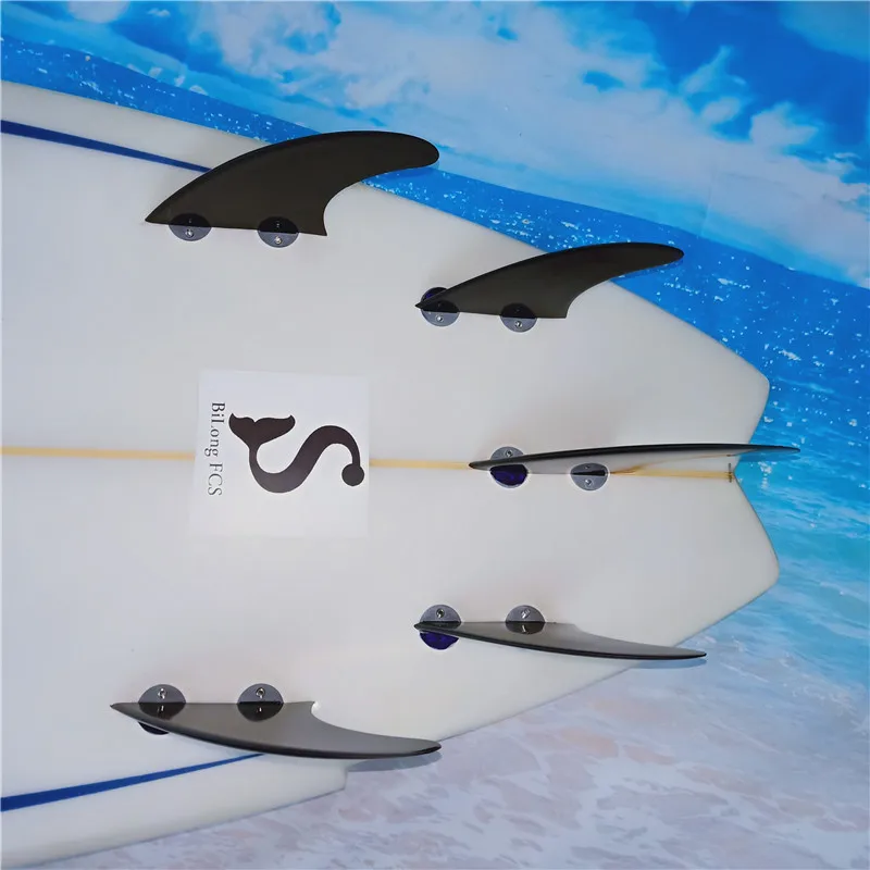 Серфборд BiLong FCS комплект плавников из нейлона и волокна для серфинга | Спорт