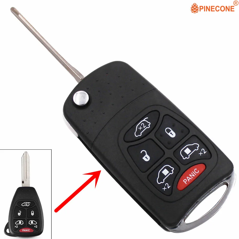 PINECONE для Chrysler Dodge Jeep серии M3N5WY72XX Замена дистанционного ключа модифицированный