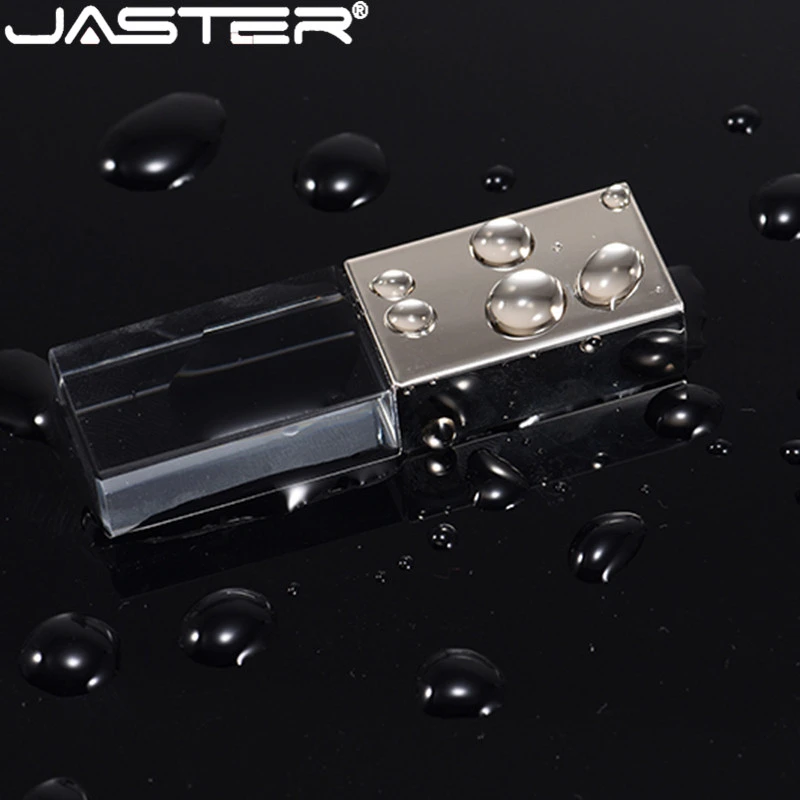 Прозрачная Флешка JASTER usb 2 0 с логотипом на заказ 4 ГБ 8 16 32 64 ГБ|USB флэш-накопители| |