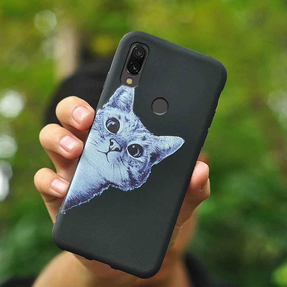 Милый мягкий силиконовый чехол с рисунком для Xiaomi Redmi Note 4A 4X5 5A 6 6A 7 S2 Pro Go Prime Plus Utral