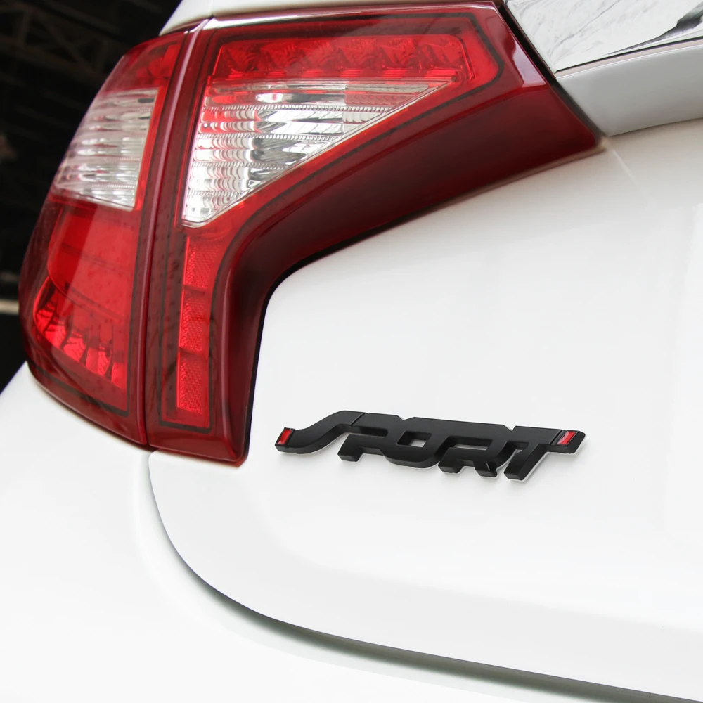 Автомобильный багажник гоночный Спорт слово письмо эмблема значок наклейка