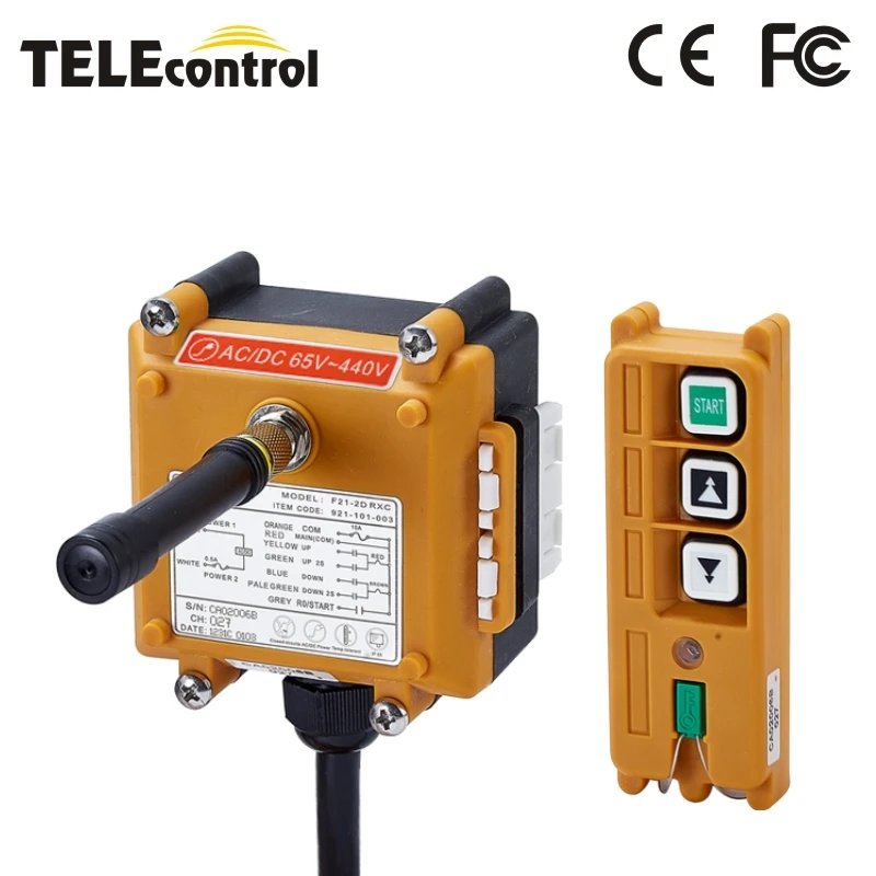 Промышленный пульт дистанционного управления F21-2D переключатели управление