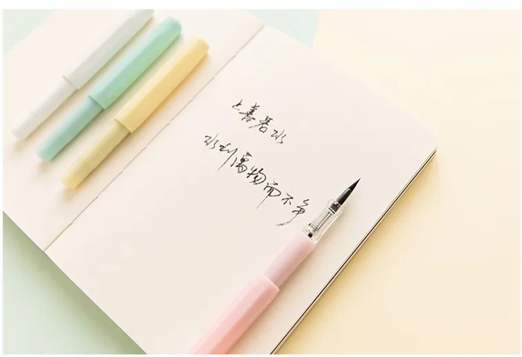 SIXONE 1 шт., Цветная кисть для заправки, Милая Кисть Kawaii, ручка, чернила для наполнения, сделай сам, маркер, ручка для скрапбукинга, школьные офисные принадлежности