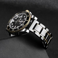 20mm 22mm ceramic watch band for rolex series watch man bracelet strap quick release adjustable size for big hands wrists