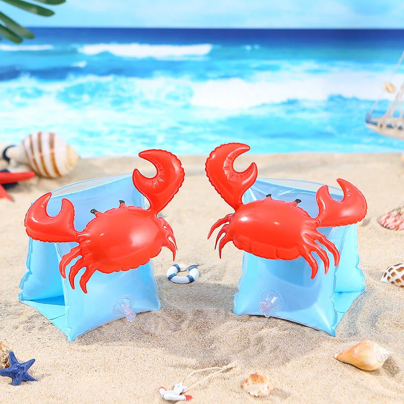 

Baby Arm Swimming Ring Flamingo Inflatable Kids Pool Float Children Floatation Safety Hand Swim Floating Arm Ring Circle BC0495