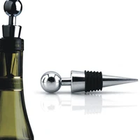 1piece round head six silk wine cork bottle stopper wine storage twist cap plug wine reusable vacuum sealed red stopper