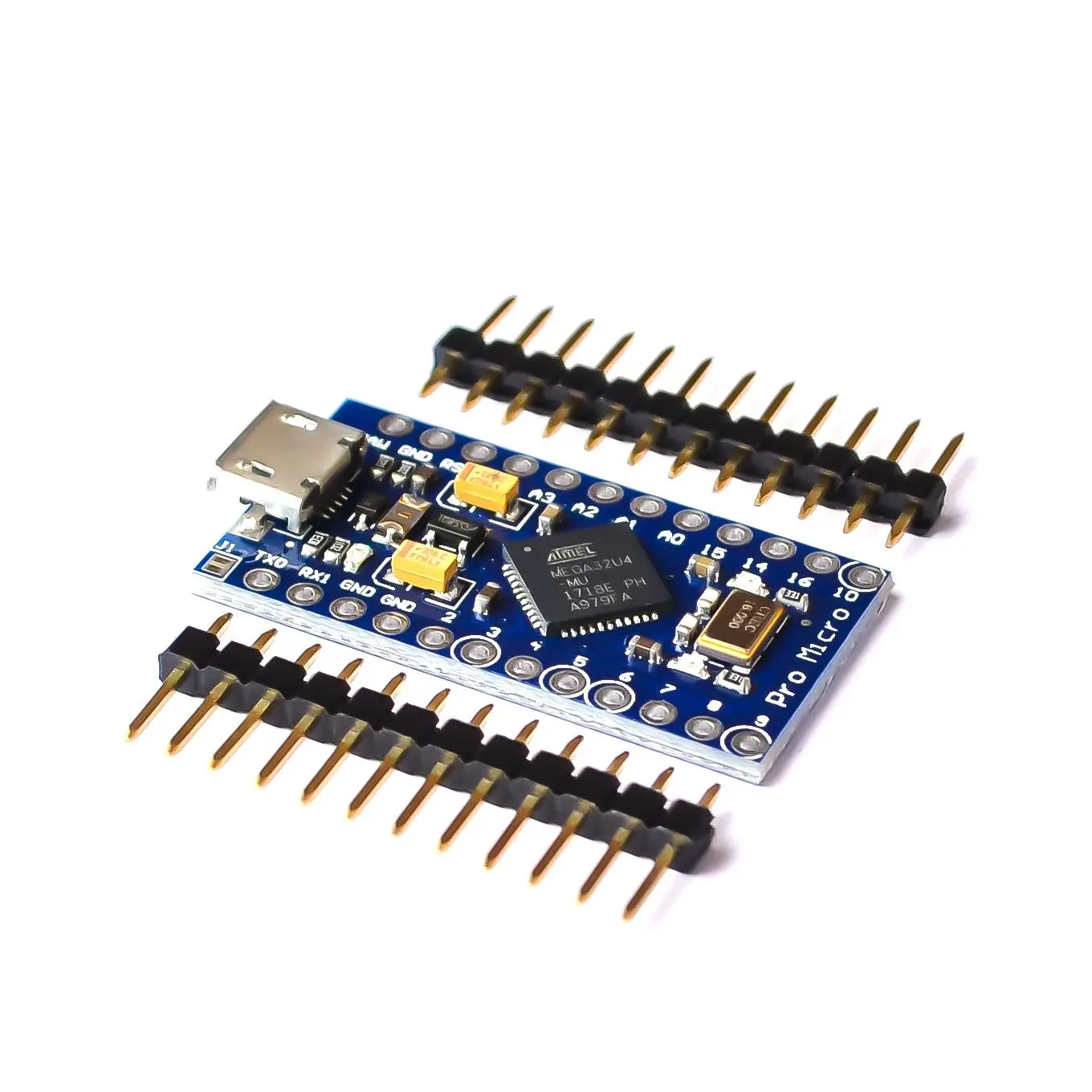 Новый Pro Micro для arduino ATmega32U4 5V/16 МГц модуль с 2 ряда штыревой разъём Leonardo в наличии.