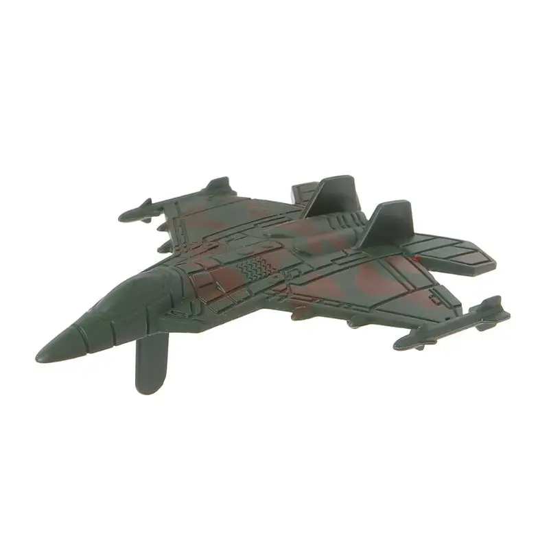 

Plastic Military Fighter Model Kids Simulation Plane Toy Collection Decoration T8ND