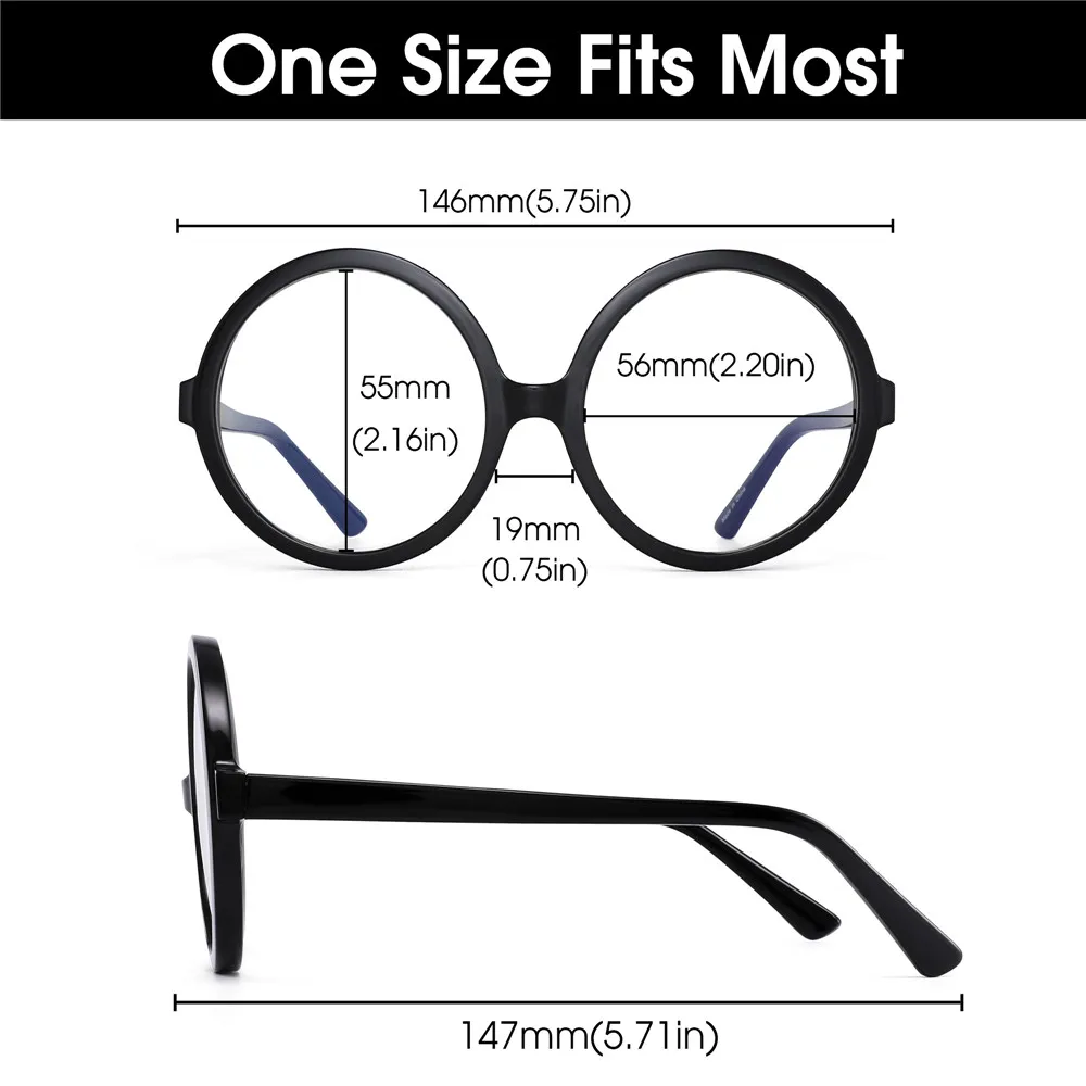 

JM Blue Light Glasses for Women Men ZTPT1484