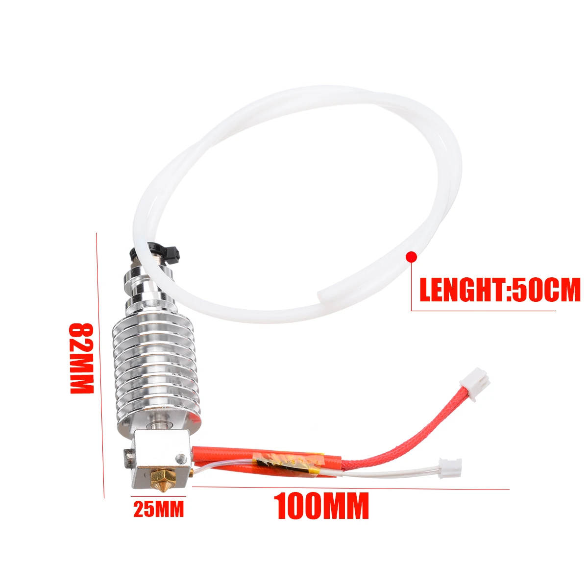 Mayitr 1 шт. V5 J head Hotend Kit серебряные аксессуары для 3D принтера Горячий Конец 0 4 мм/1 75 мм