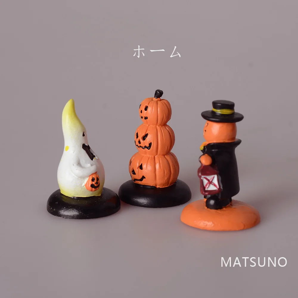 ZOCDOU 1 шт. имитация Хэллоуина призрак Джек-о-фонарь клоун микро-пейзаж анимация