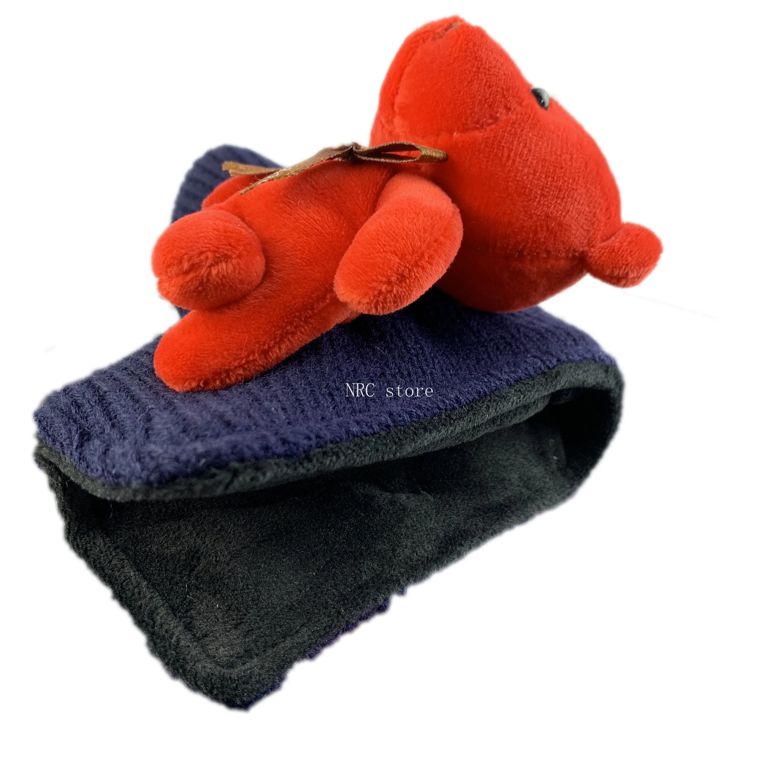 Головные уборы NRC для гольфа милые головные клюшек милый вязаный плюшевый мишка |