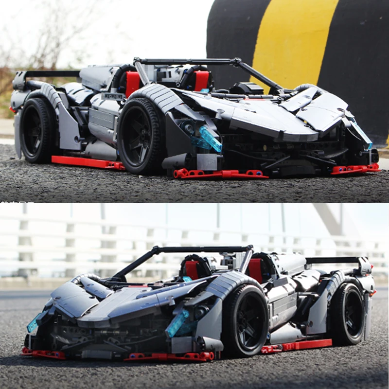 Радиоуправляемый автомобиль Veneno Lamborghimis Roadster Power Function строительные блоки кирпичи