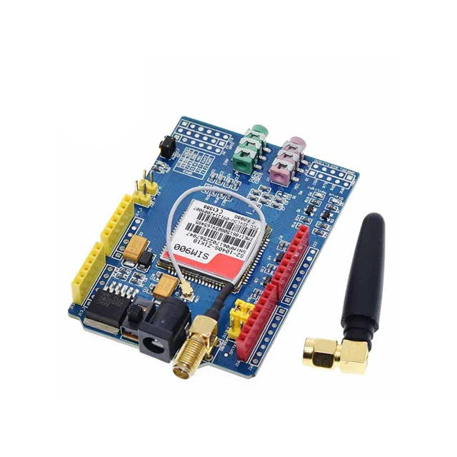 A18 -- SIM900 850/900/1800/1900 MHz GPRS/GSM макетная плата Комплект модуля для Arduino | Электронные