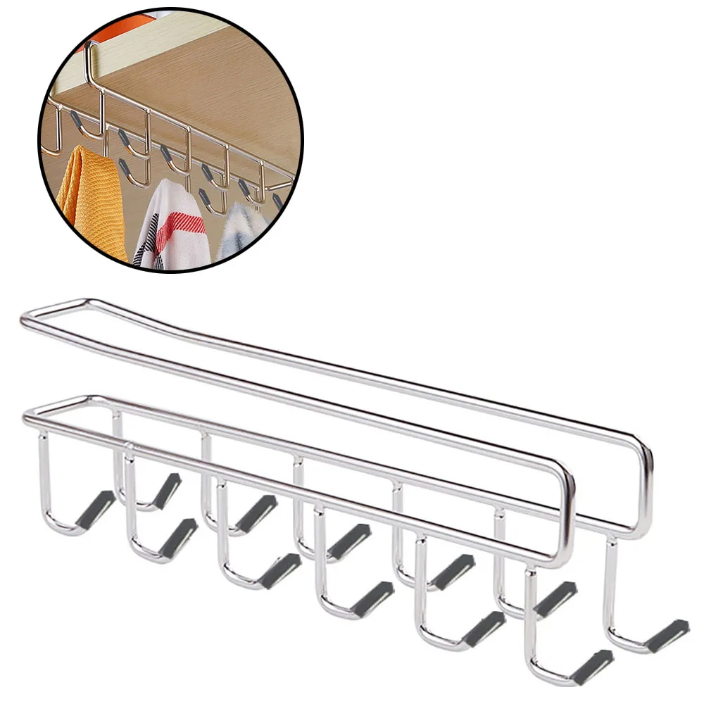 Кухня шкафа стеллаж для хранения шкаф полка крючок Организатор гардероб одежда