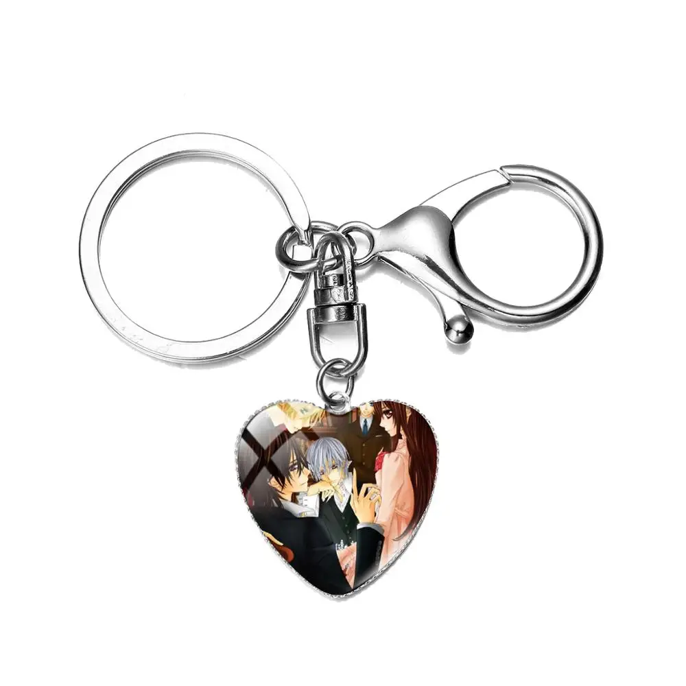 Азиатских Code Geass аниме брелки для ключей стекло кабошон серебро Цвет омара