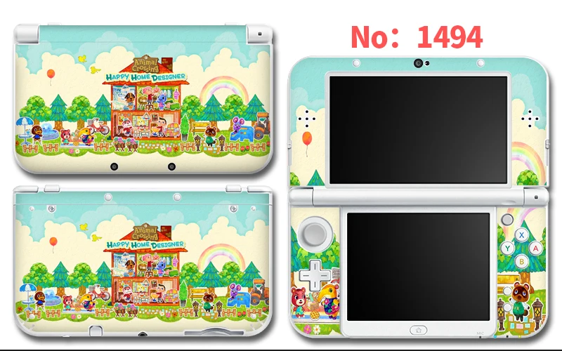 Наклейка на весь корпус наклейка переднюю и заднюю панель для Nintendo o NEW 3DS LL/ XL