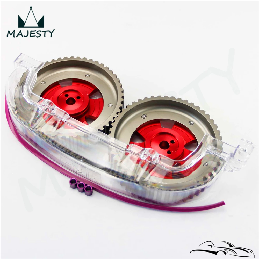 Шкив камеры + крышка для M ** itsubishi EVO 1 3 Eclipse DSM 4G63 92 95|cam gears pulley|cam covercam |