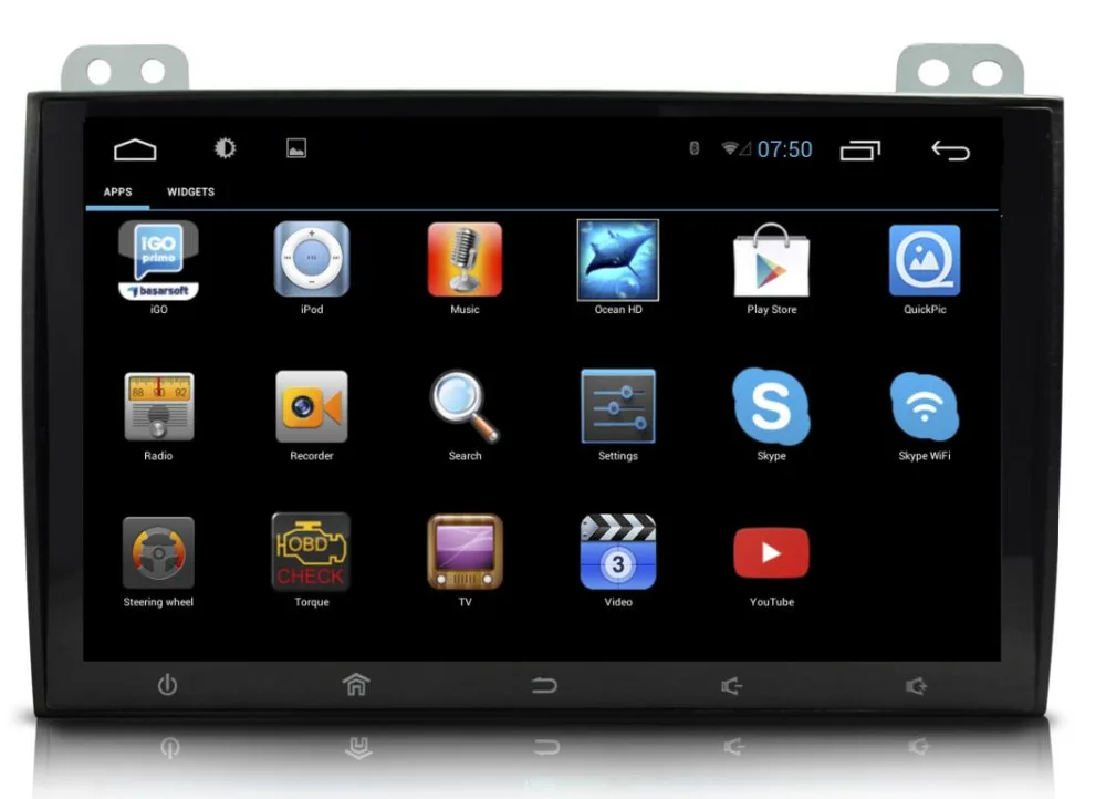 Четырехъядерный автомобильный DVD-плеер 9 &quot1024*600 Android 4 для TOYOTA PRADO 2004 2005 2006 2007 2008 2009