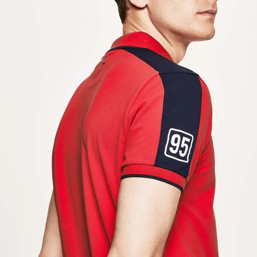 Летняя брендовая мужская рубашка поло с коротким рукавом и вышивкой дышащие топы