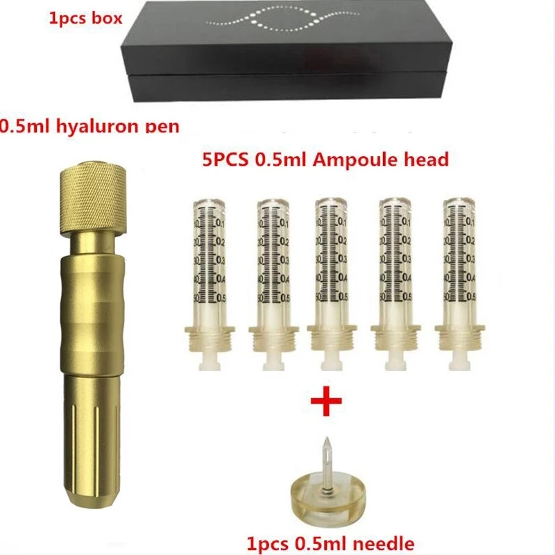 

Rotary pressurization Hyaluronic Acid Pen Atomizer Hyaluronic Injection Gun Wrinkle Removal Anti aging Lifting Lip High Pressure