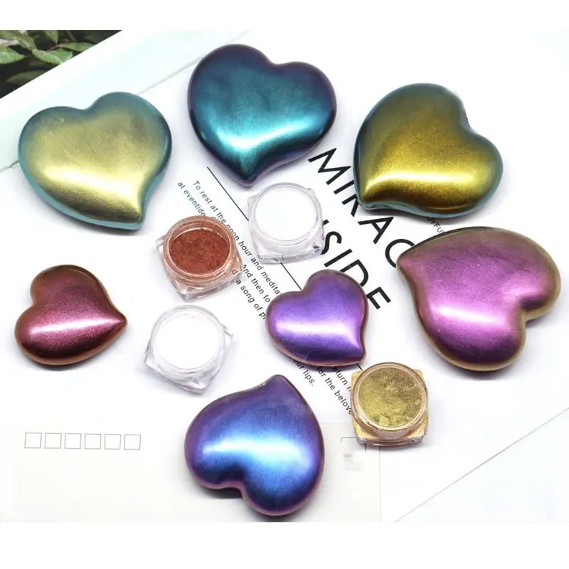 

Mirror Pearl Powder Epoxy Resin Glitter Chameleon Pigment Resin Jewelry Making