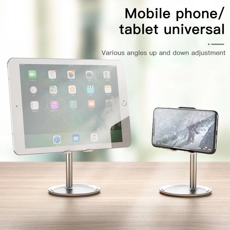 scy kebiss adjustable tablet mobile phone desktop phone stand for ipad tablet desk holder for iphone mobile phone holder free global shipping