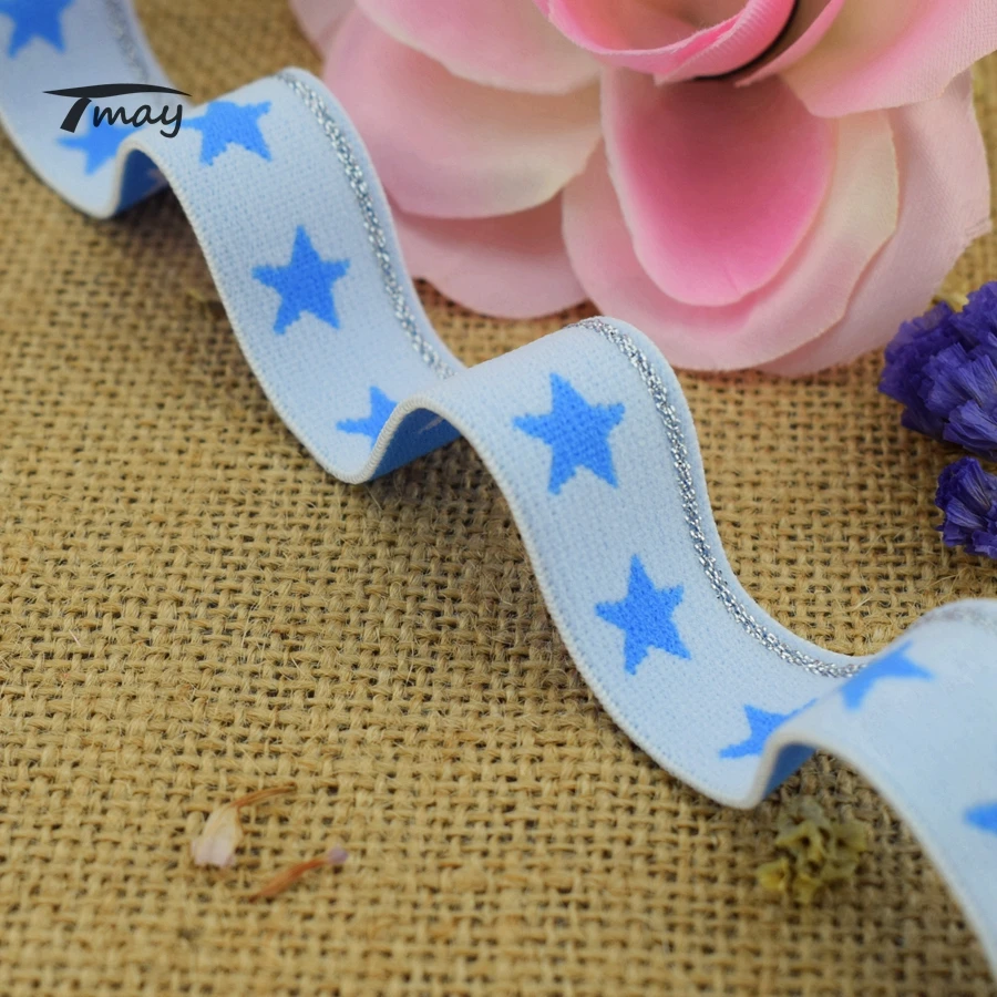 #343 жаккардовые эластичные ленты 2 ярда/лот тканые резинки для брюк Нижнее белье