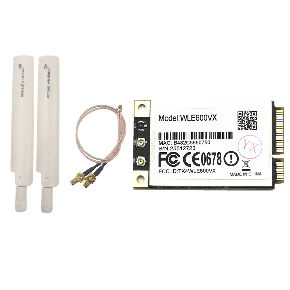 Мини модуль PCIe QCA9882 802.11AC 867 Мбит/с Двухдиапазонная 2 4 ГГц/5 ГГц беспроводная Wi Fi