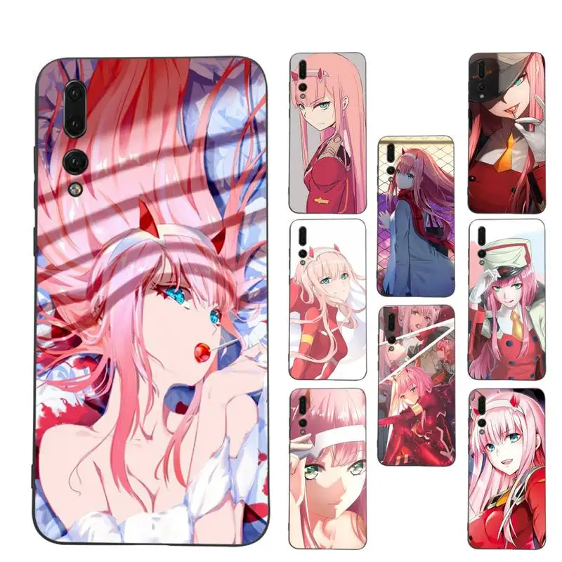 

DARLING in the FRANXX Phone Case For Huawei P9 P30 lite p30 20 pro p40lite P30 Soft Silicone Capa