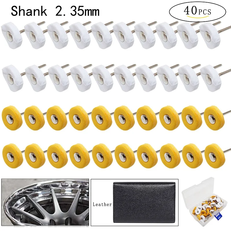 

Муслиновые полировальные насадки Dremel 40 шт.