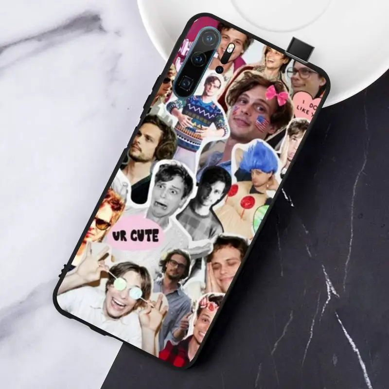 

Matthew Gray Gubler Famous actors Phone Case For Huawei honor Mate P 10 20 30 40 Pro 10i 9 10 20 8 x Lite