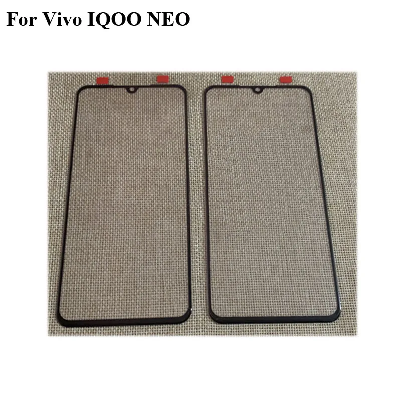 

2PCS For VIVO IQOO Neo V1914A Front Outer Glass Lens Touch Panel Screen iQOONeo LCD Touch Glass OPPOR17 Touchscreen Repair Parts