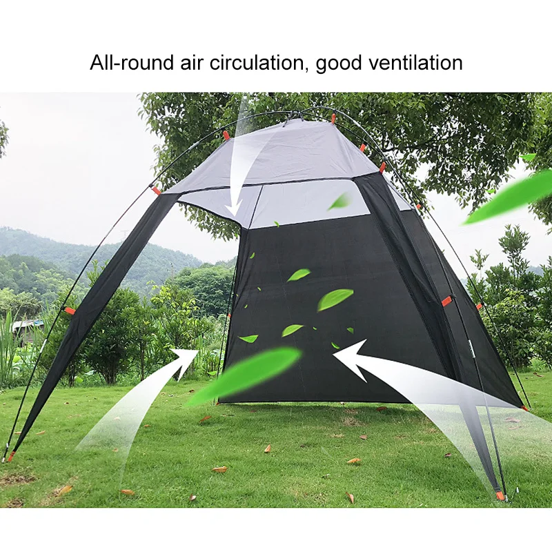 

Portable Outdoor Beach Awning Awning Triangle Tent Camping Fishing Tent Nature Hike Tourist Camping Outdoor Tents