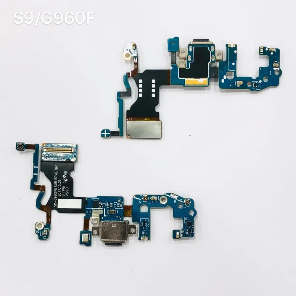 Для Samsung S7 S8 S9 plus G930F G935F G950F G955F G960F G965F USB зарядное устройство разъем док-порт гибкий