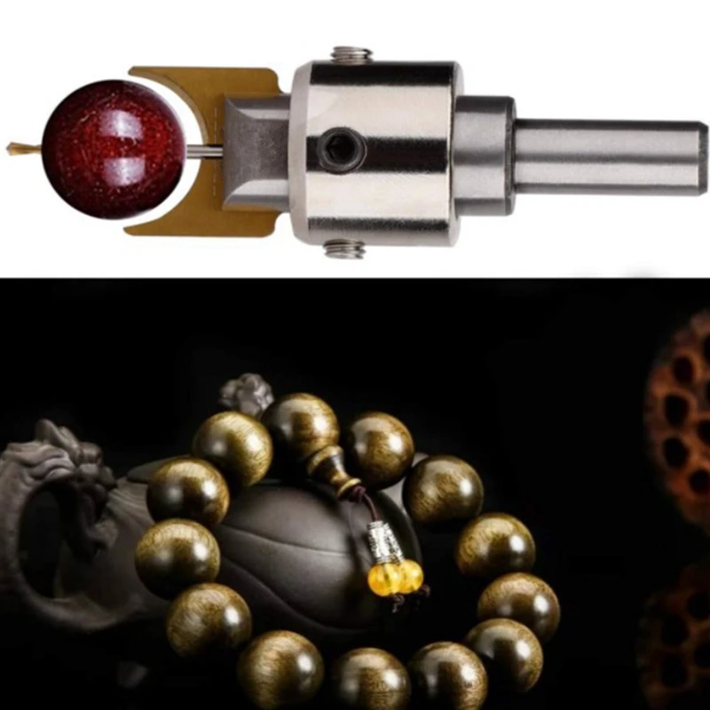 

Carbide Ball Bits Blade Woodworking Milling Cutter Molding Tool Buddha Beads Router Bit Drills Set