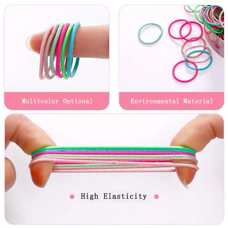 MISM/60/120 шт. мягкая нейлоновая повязка на голову для девочек резинки с резиной