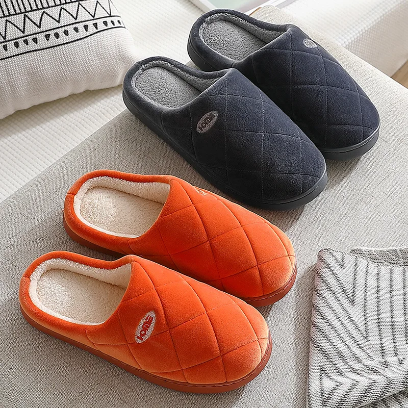 

New Winter Women Home Slippers Faux Fur Cute Flat Warm Plus Size Female Comfort Ladies Bedroom Shoes Skin-Friendly Hot Sale
