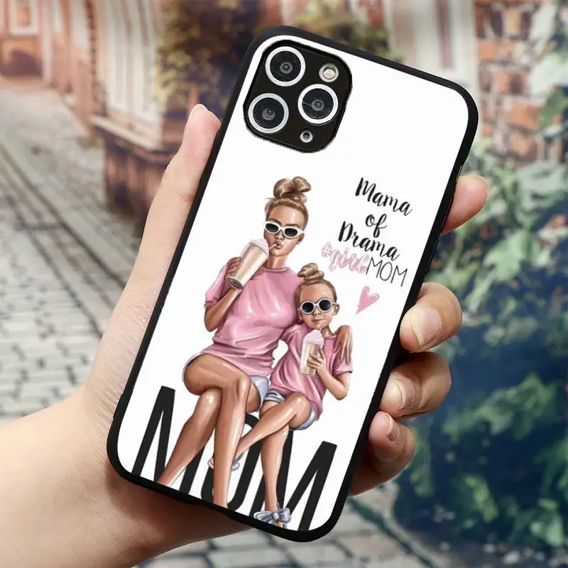 

mama Phone Case for iPhone 11 12 mini pro XS MAX 8 7 6 6S Plus X 5S SE 2020 XR