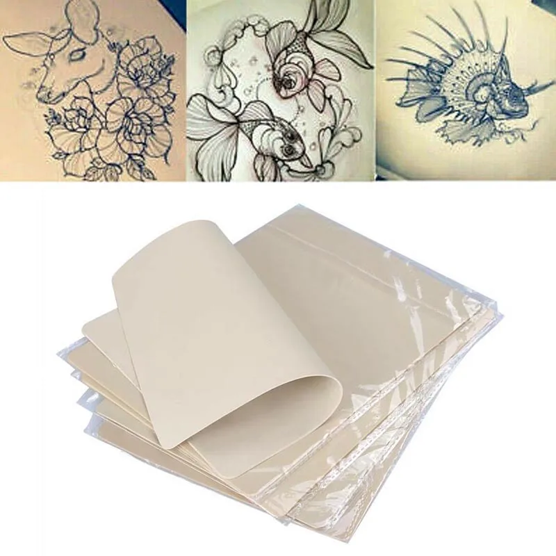 

1/5/10pcs Permanent Blanks Tattoo Practice Skin Needle Machine Supplies Dual Side 200X150X0.9MM BFC996