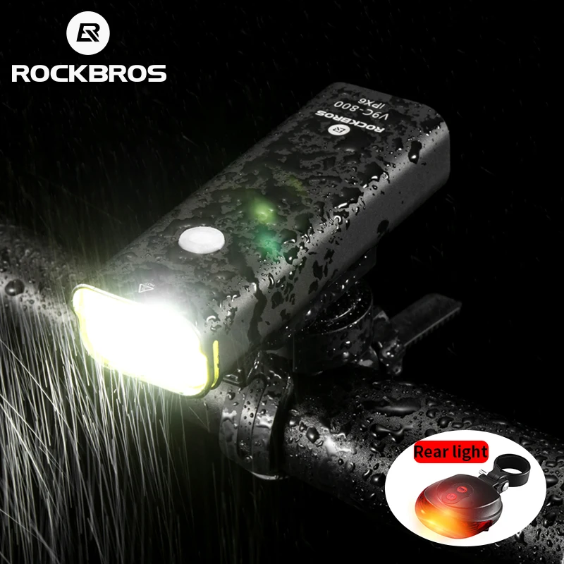 Велосипедный фонарь ROCKBROS 800 лм перезаряжаемый водостойкий IPX6 5 режимов | Спорт и