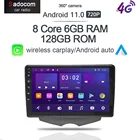 Автомобильный DVD-плеер, 720P, камера Carplay IPS 6G + 360G, Android 128, GPS, DSP, Wi-Fi, стерео RDS-радио для Hyundai Veloster FS 11,0-2011